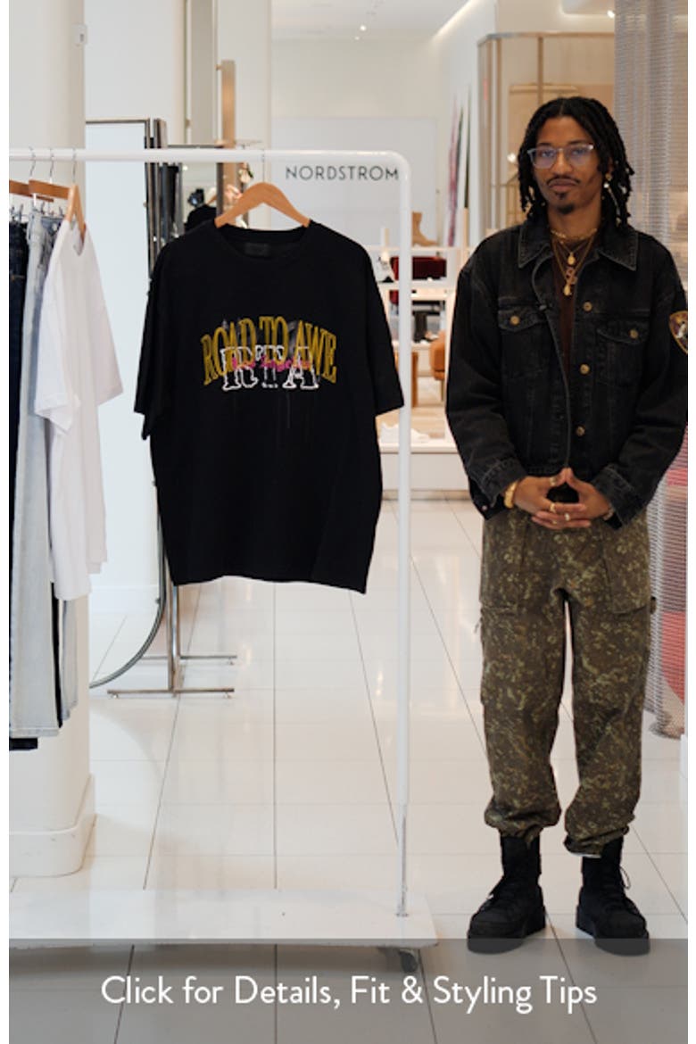 Colin Road to Awe Oversize Graphic T-Shirt video