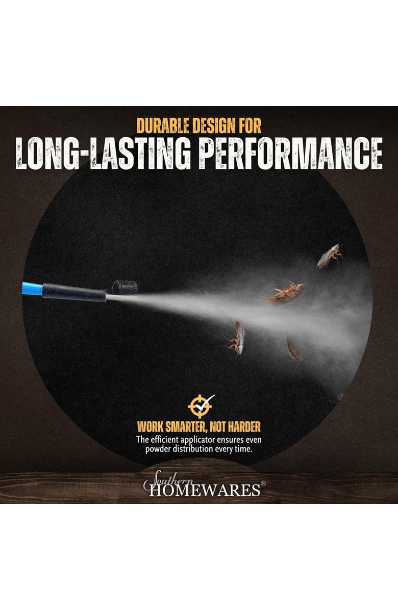 Southern Homewares Bellow Powder Duster, Pest Control Applicator Tool Sprayer, Alternate, color, Multicolored