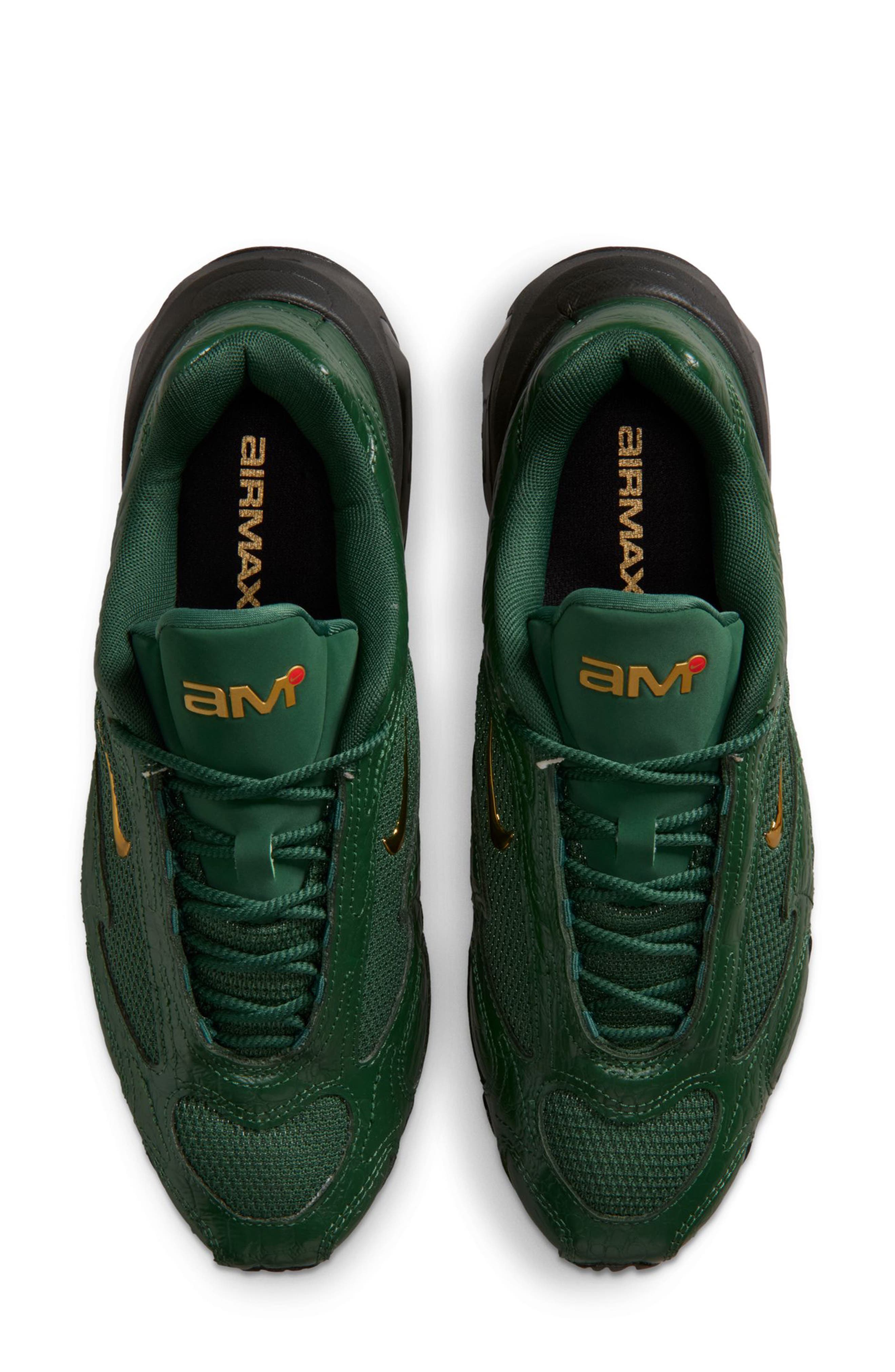 Nike Air Max Muse SE Sneaker, Alternate, color, Fir/ Gold/ Black/ Crimson