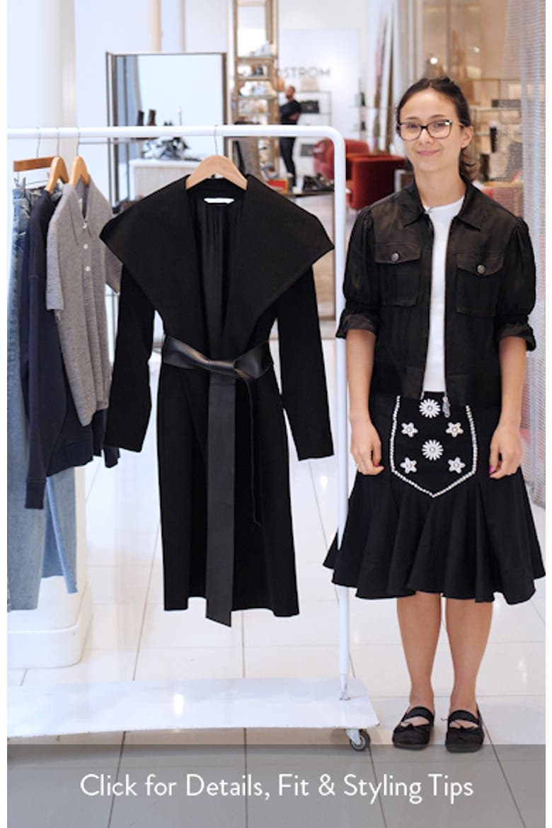 Inez Loro Piana Wool & Cashmere Coat video
