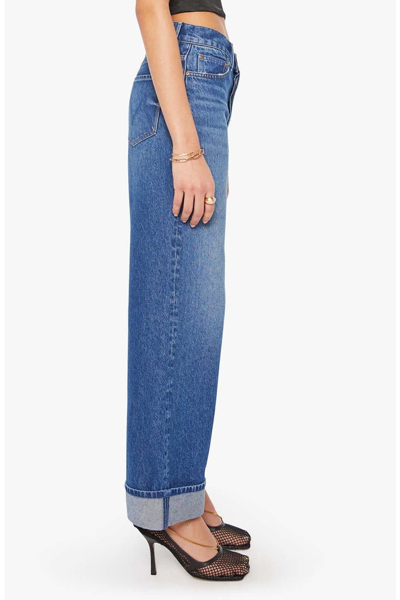 The Smoothie Skimp Cuffed Wide Leg Jeans, Alternate, color, HOT STUFF