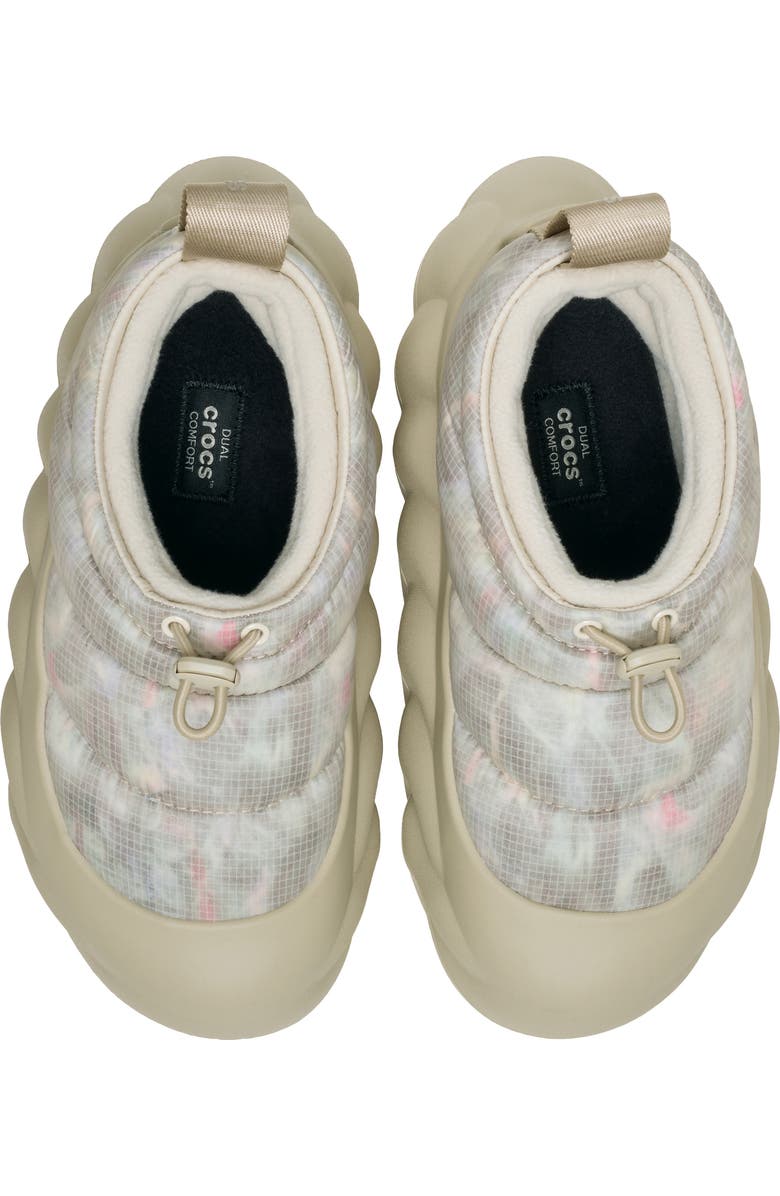 CROCS Overpuff Shorty Clog, Alternate, color, White