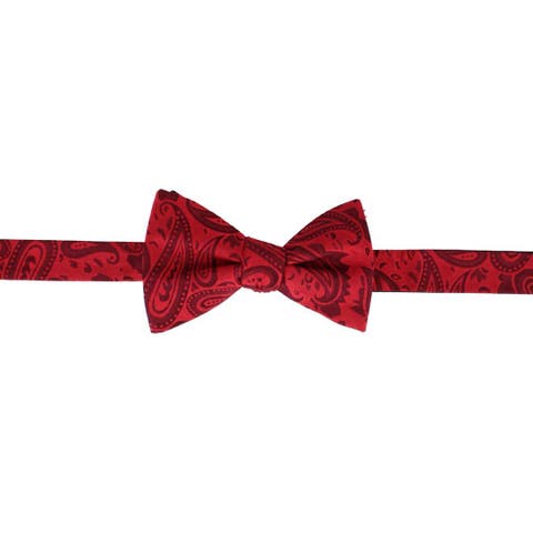 Banbury Tone on Tone Paisley Silk Bow Tie