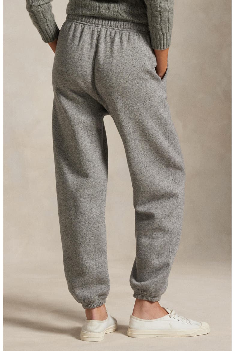 Fleece Drawstring Sweatpants, Alternate, color, GREY HTR