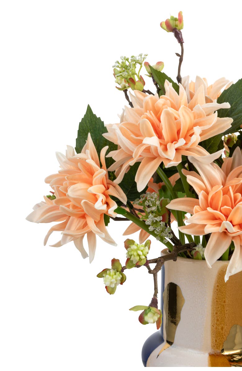 CocoBella Atelia Sola RealTouch Dahlia Arrangement, Alternate, color, Orange