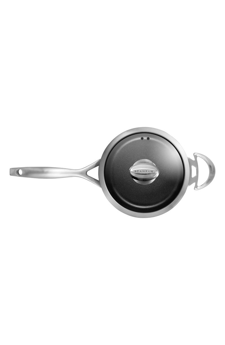 Scanpan CS+ 4-Quart Nonstick Saucepan with Lid, Alternate, color, Silver