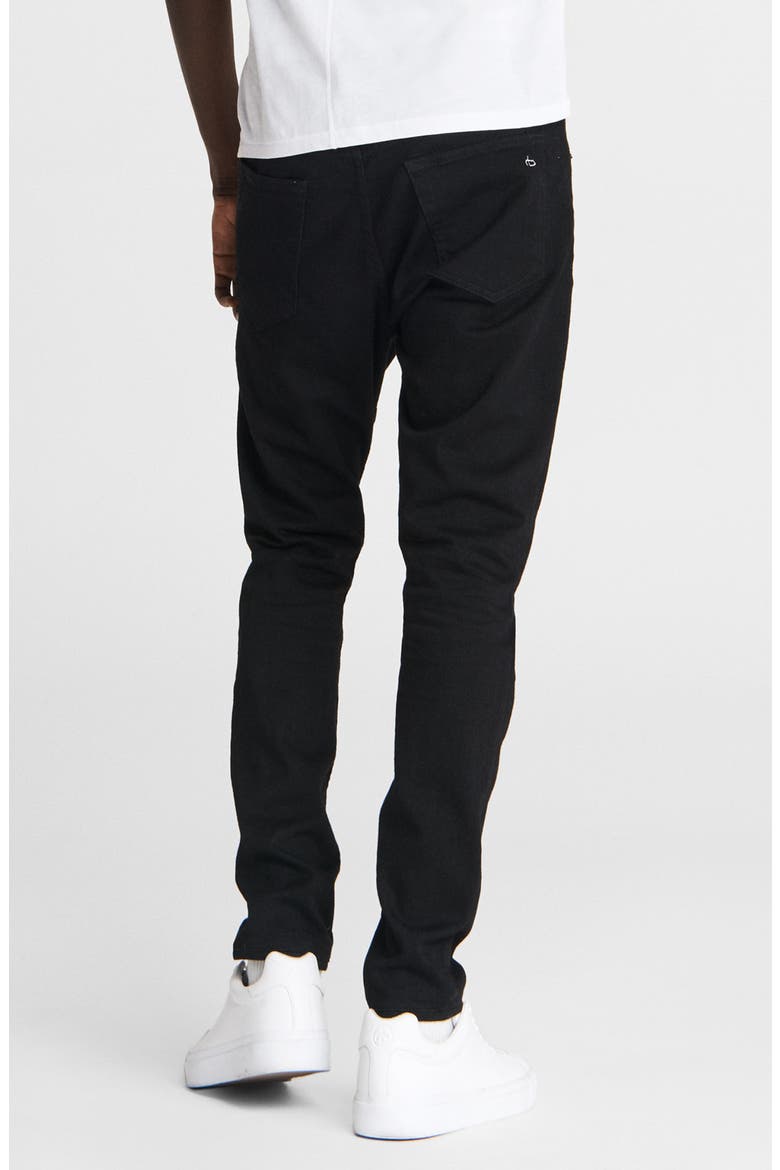 Fit 1 Skinny Fit Jeans, Alternate, color, BLACK