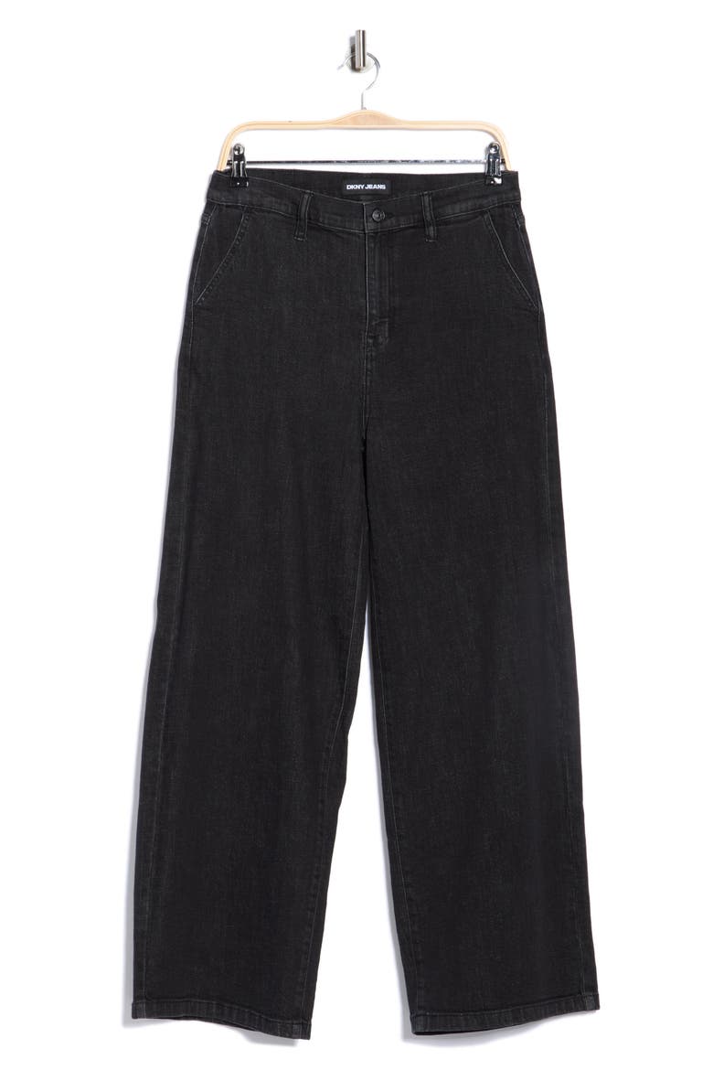 High Waist Tailored Pants, Alternate, color, BLACKOUT