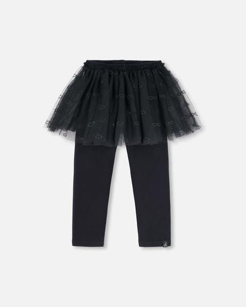 新品未使用　Treat Girl's tulle frill jersey Treat Girl's tulle frill jersey(gray) | Treat ü - トップス