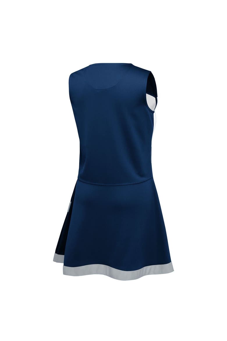 Girls Preschool Navy Dallas Cowboys Two-Piece Cheer Captain Jumper Dress with Bloomers Set, Alternate, color, Navy
