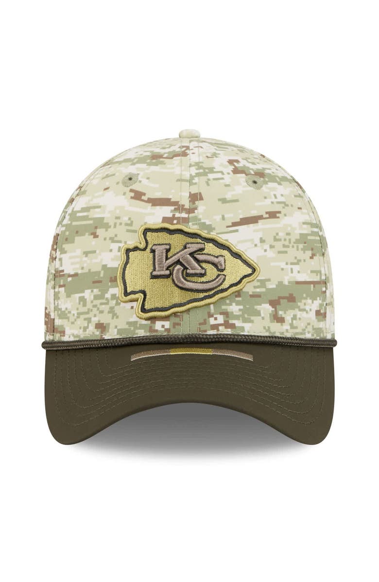 New Era Men's New Era Camo Kansas City Chiefs 2025 Salute to Service 39THIRTY Flex Hat, Alternate, color, Camo