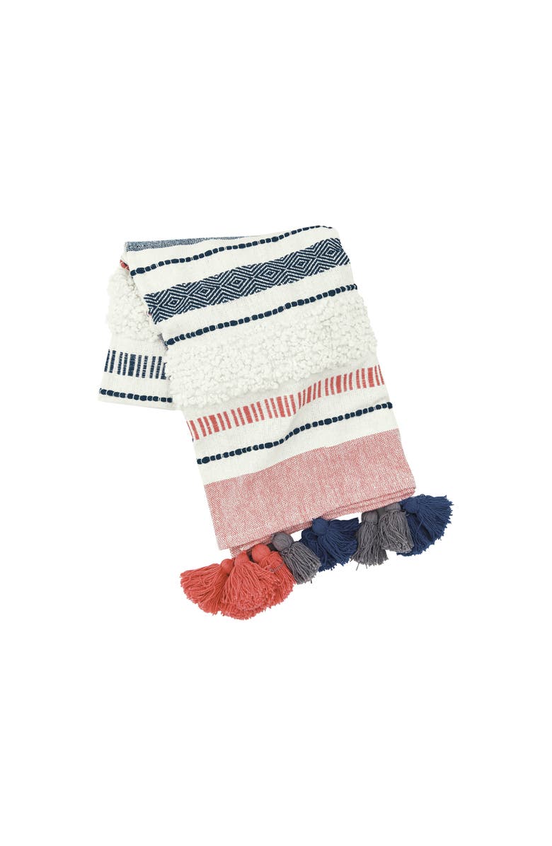 carol & frank Barton Throw, Main, color, Blue