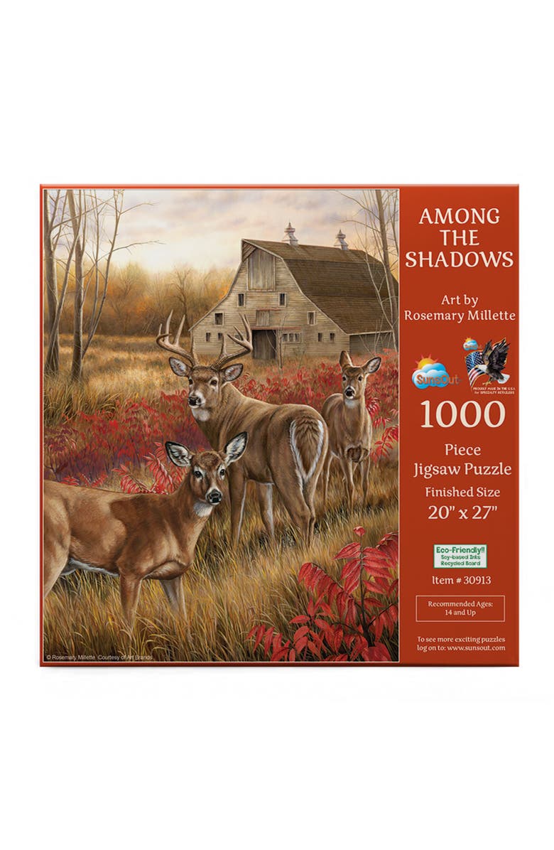 Sunsout Among the Shadows 1000 piece Jigsaw Puzzle for Adults, Alternate, color, Multicolor