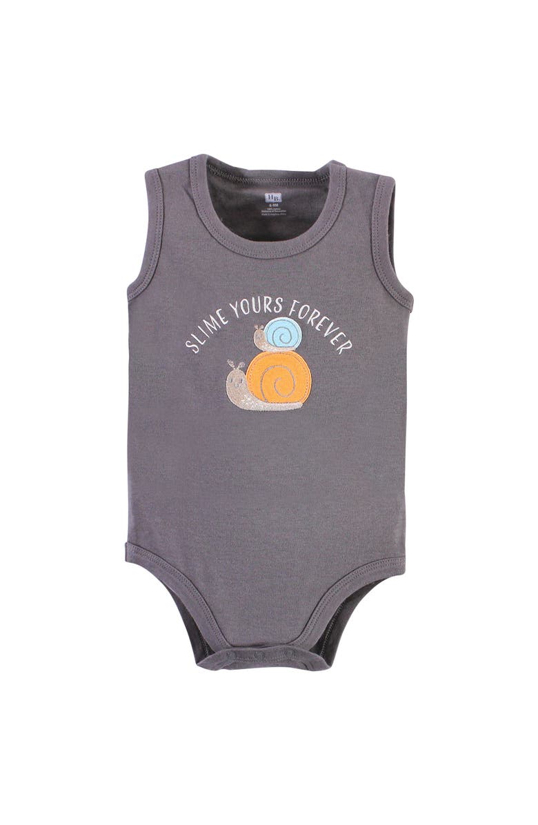 Hudson Baby Five-Piece Sleeveless Infant Essentials, Alternate, color, Bunny And Bee