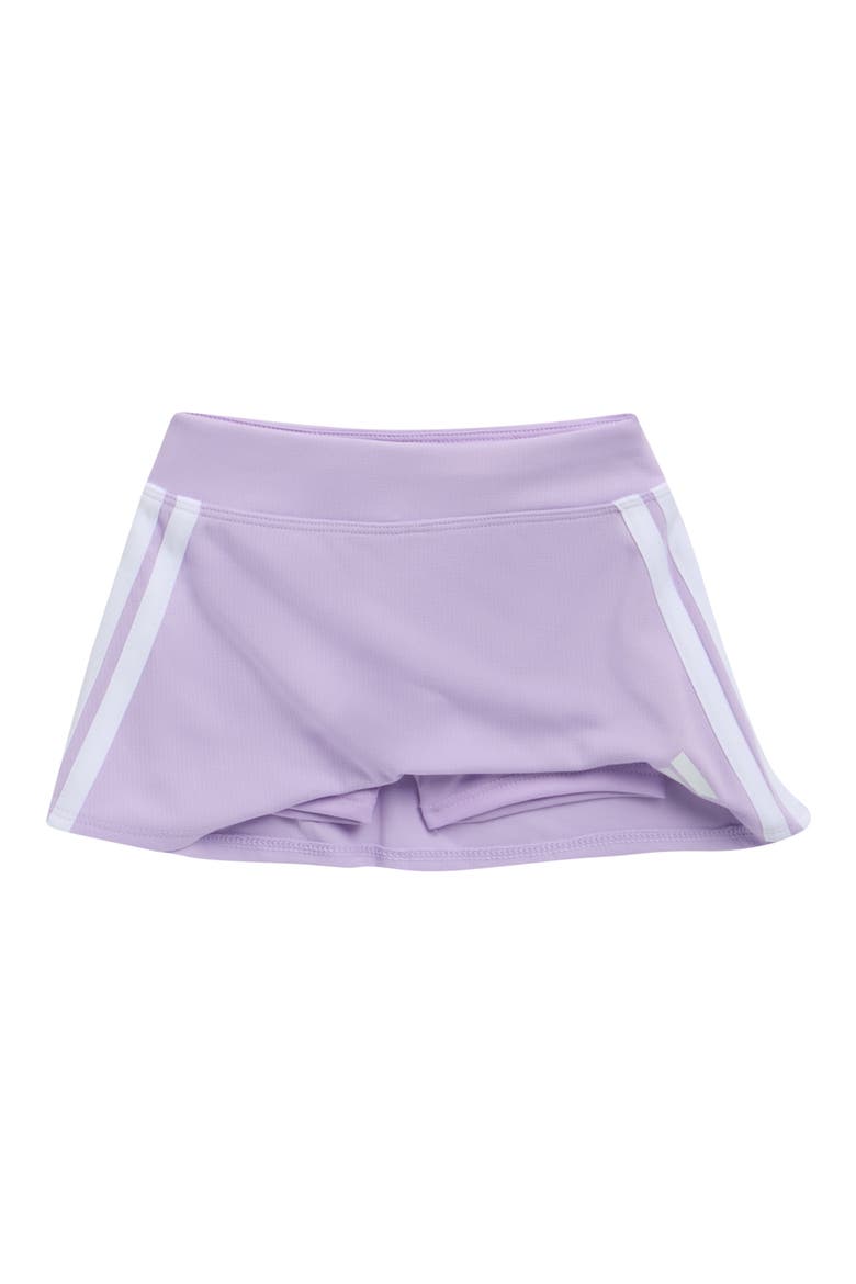Logo T-Shirt & Mesh Skirt Set, Alternate, color, WHITE/ PURPLE