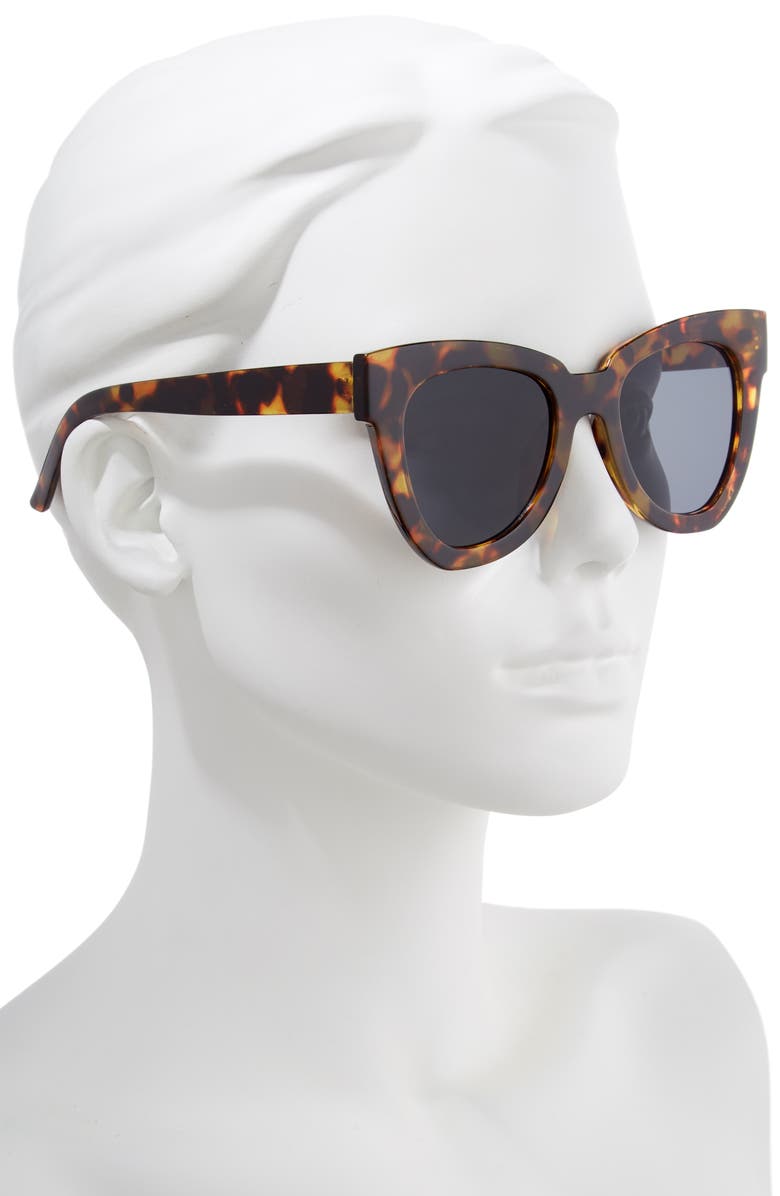 Shady Lady Hayley 50mm Cat Eye Sunglasses, Alternate, color,