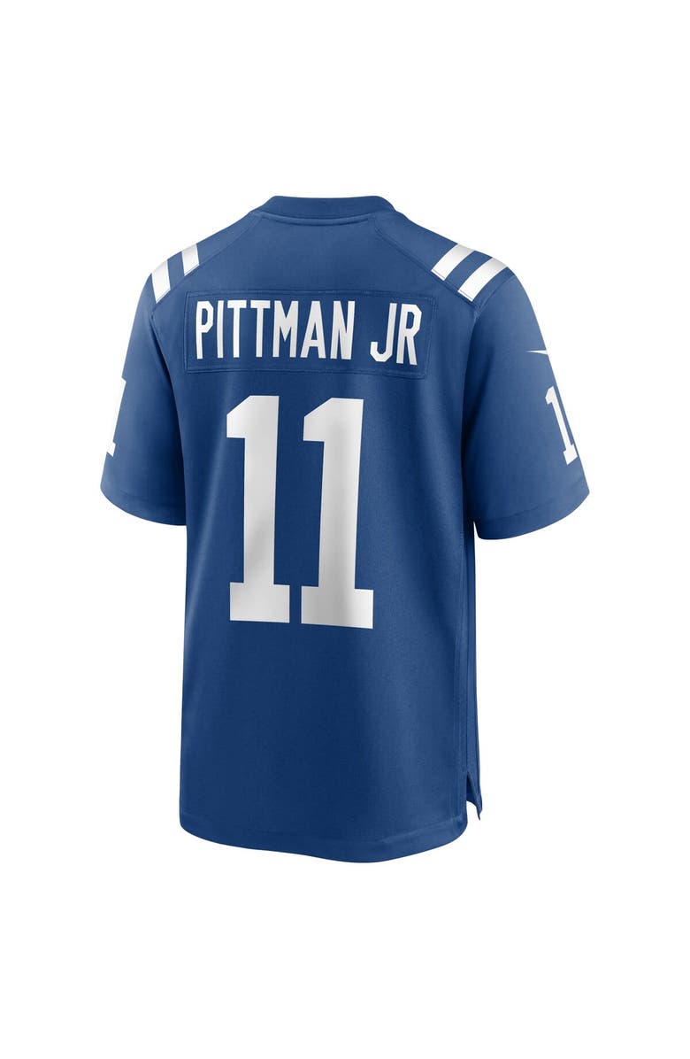 Nike Men's Nike Michael Pittman Jr. Royal Indianapolis Colts Player Game Jersey, Alternate, color, Royal
