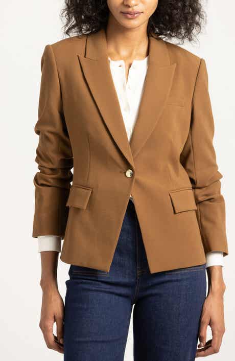 Derek Lam 10 Crosby Ralph Ruched Sleeve Jacket
