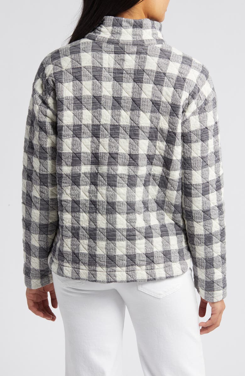 Marine Layer Quilted Snap Placket Pullover, Alternate, color,