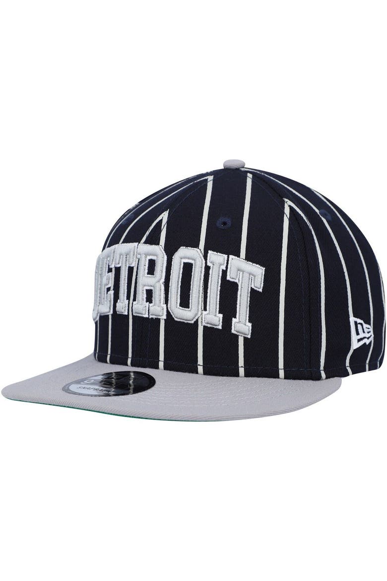 Men's New Era Navy/Gray Detroit Tigers City Arch 9FIFTY Snapback Hat, Alternate, color, Navy
