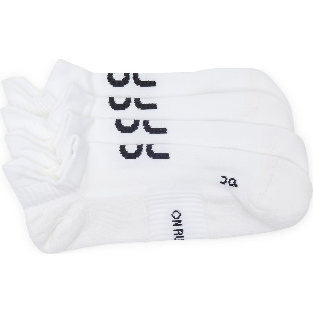 On Core Low 2-pack Run Socks In White