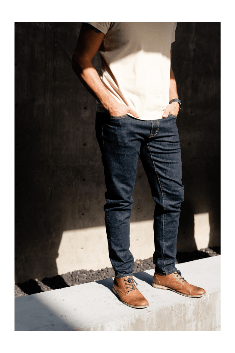 Slim Indigo Jeans, Alternate, color, Indigo