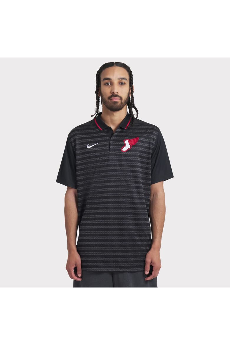 Men's Nike  Black Chicago White Sox 2025 City Connect Authentic Collection Victory Performance Polo, Alternate, color, Black