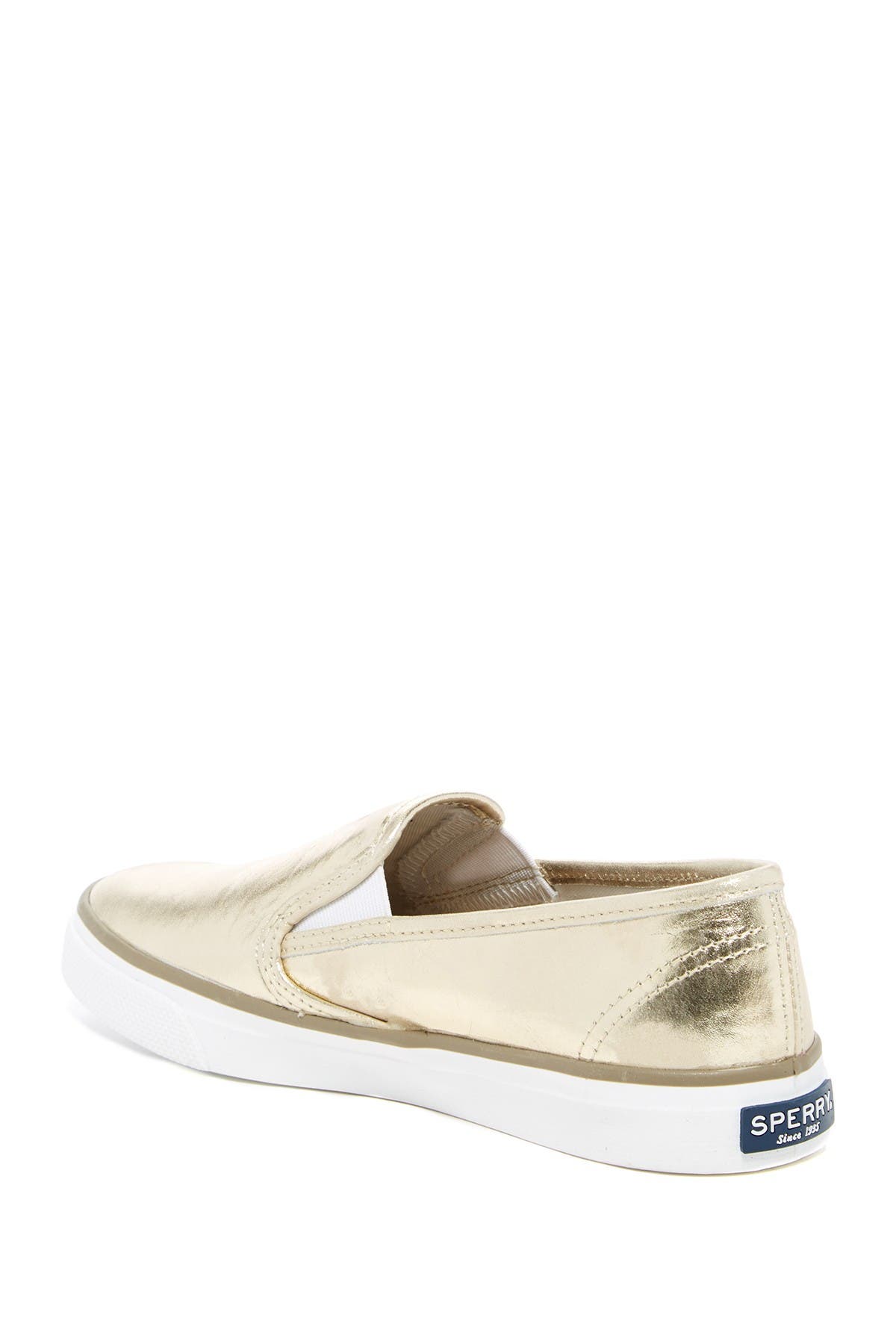 SPERRY TOP-SIDER<sup>®</sup> Seaside Metallic Slip-On Sneaker, Alternate, color, 
