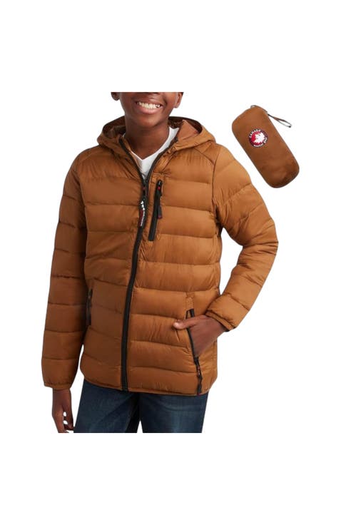 Boys' Lightweight Packable Puffer Jacket