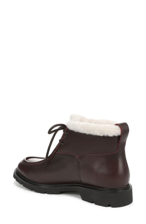Vince Sierra Genuine Shearling Boot In Brown