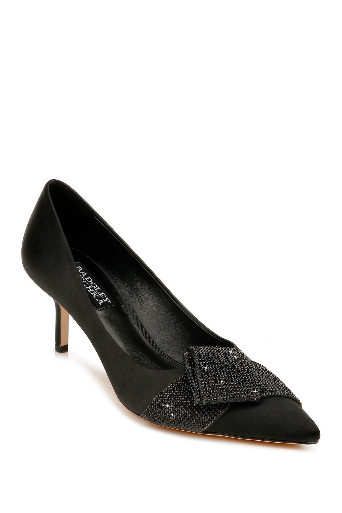 Badgley Mischka Collection Deena Pointed Toe Evening Pump, Main, color, 