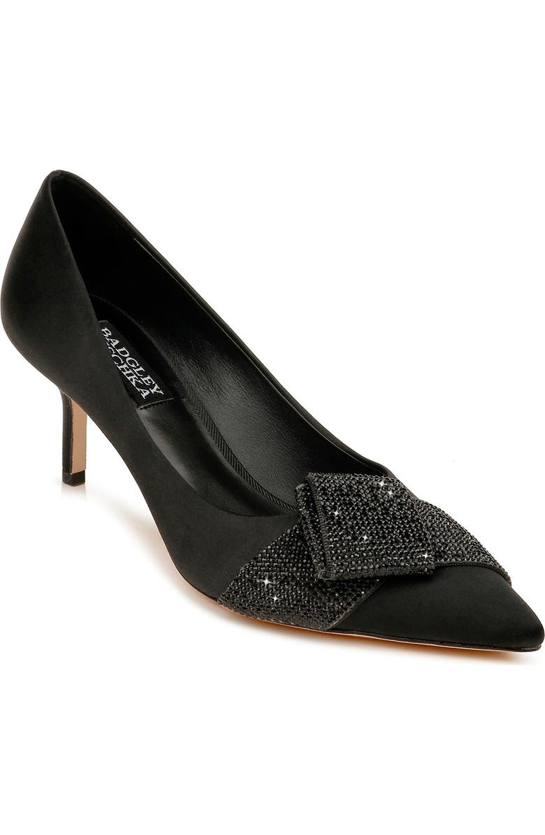 Badgley Mischka Collection Deena Pointed Toe Evening Pump, Main, color,