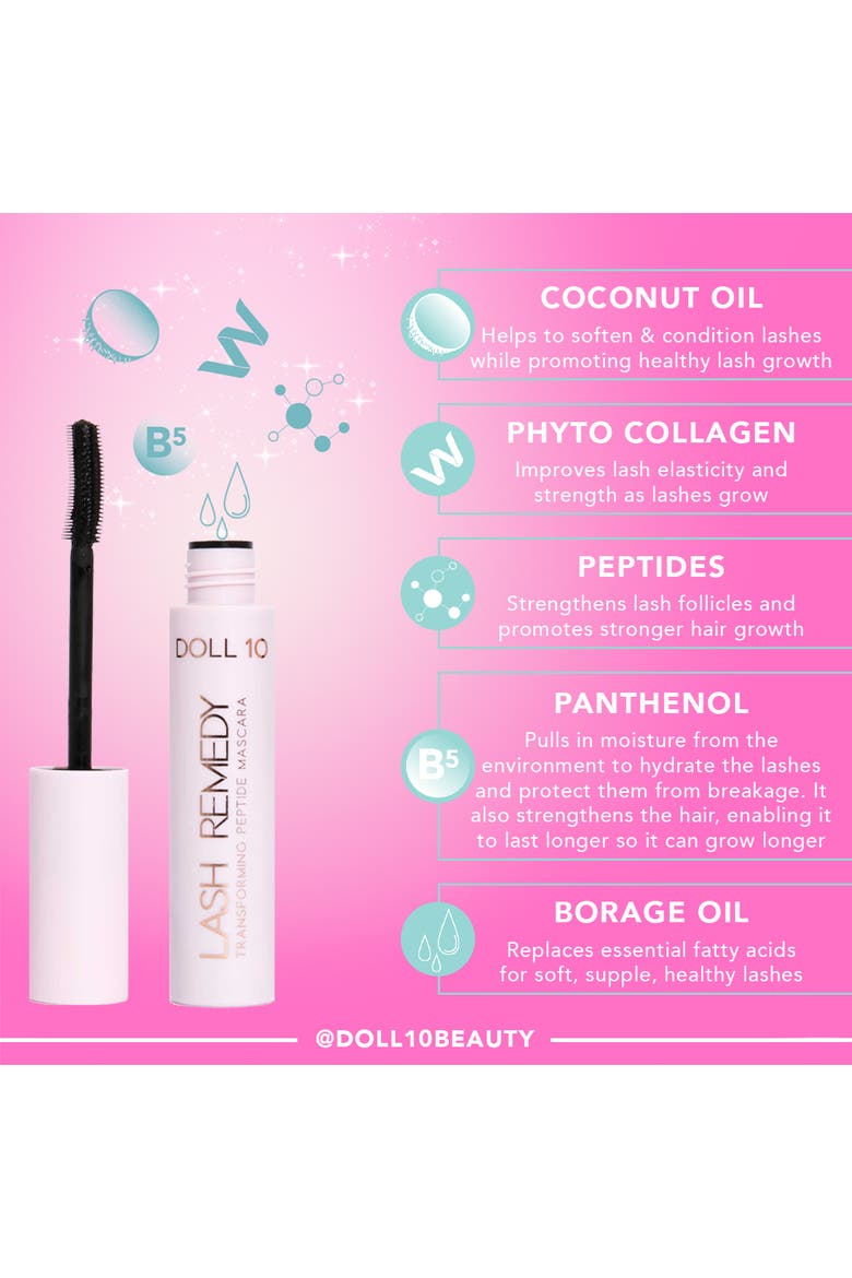 Lash Remedy Transforming Peptide Mascara, Alternate, color, Black
