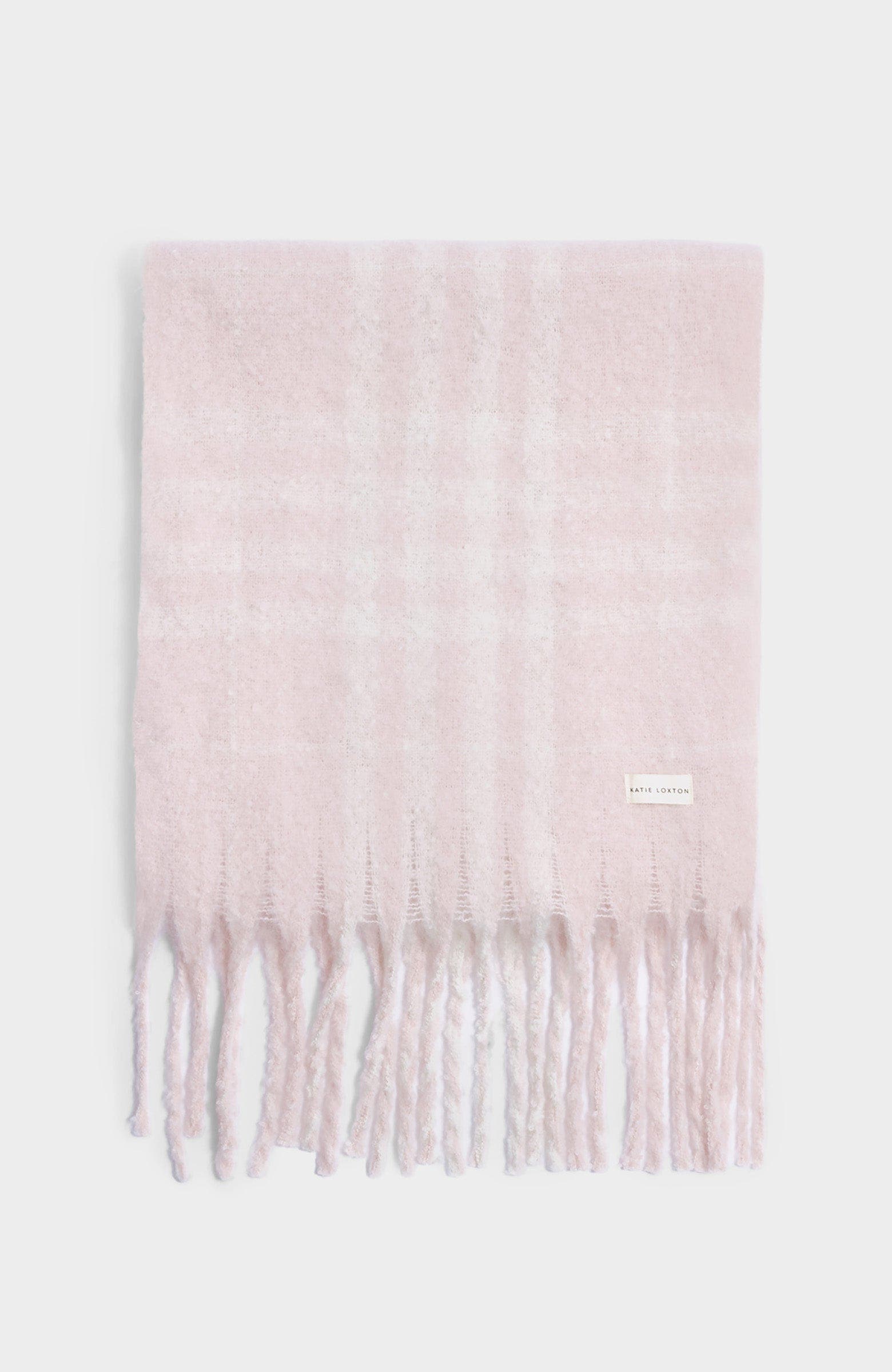 Blush Pink / White Plaid