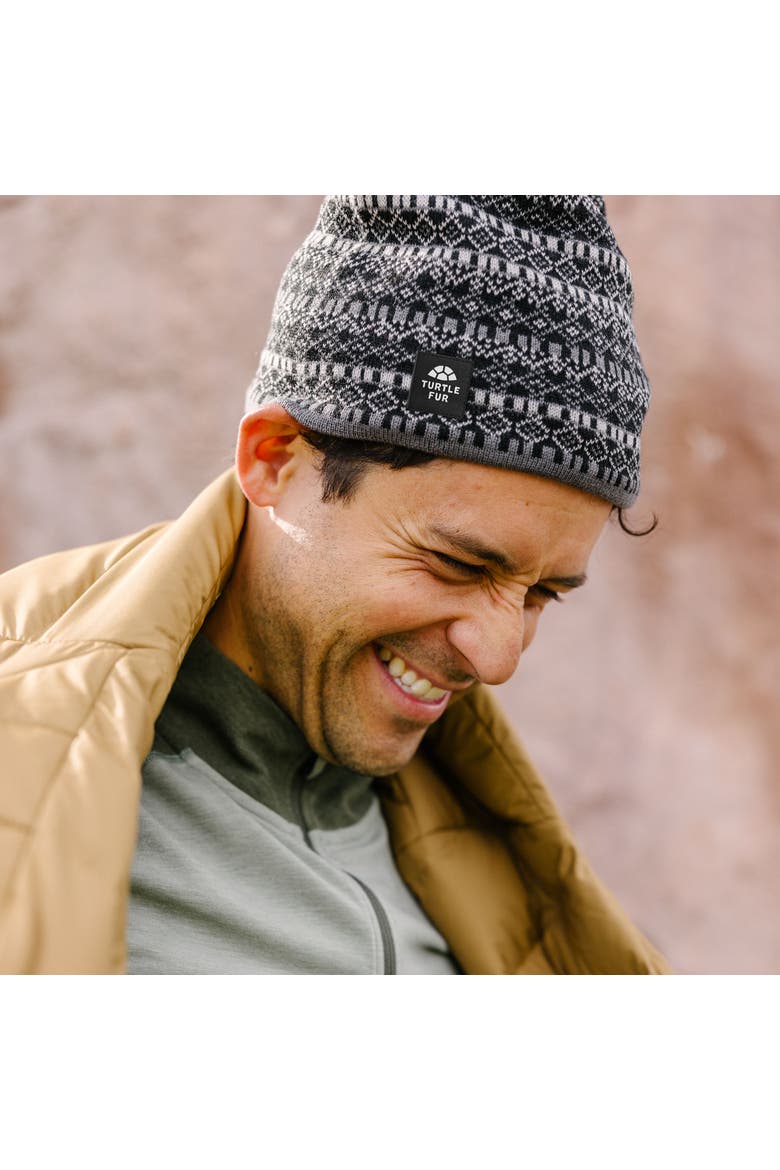 Franz Merino Wool Beanie, Alternate, color, Royal