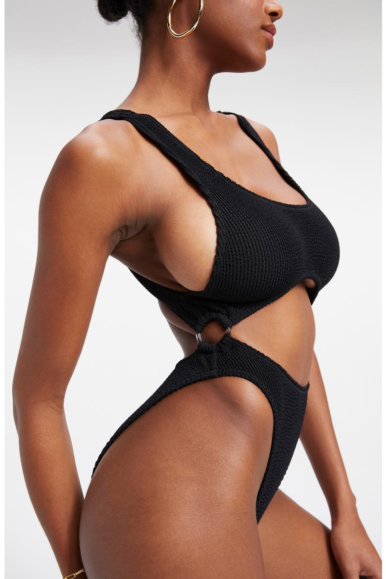 Always Fits One-Piece Swimsuit, Alternate, color, BLACK001