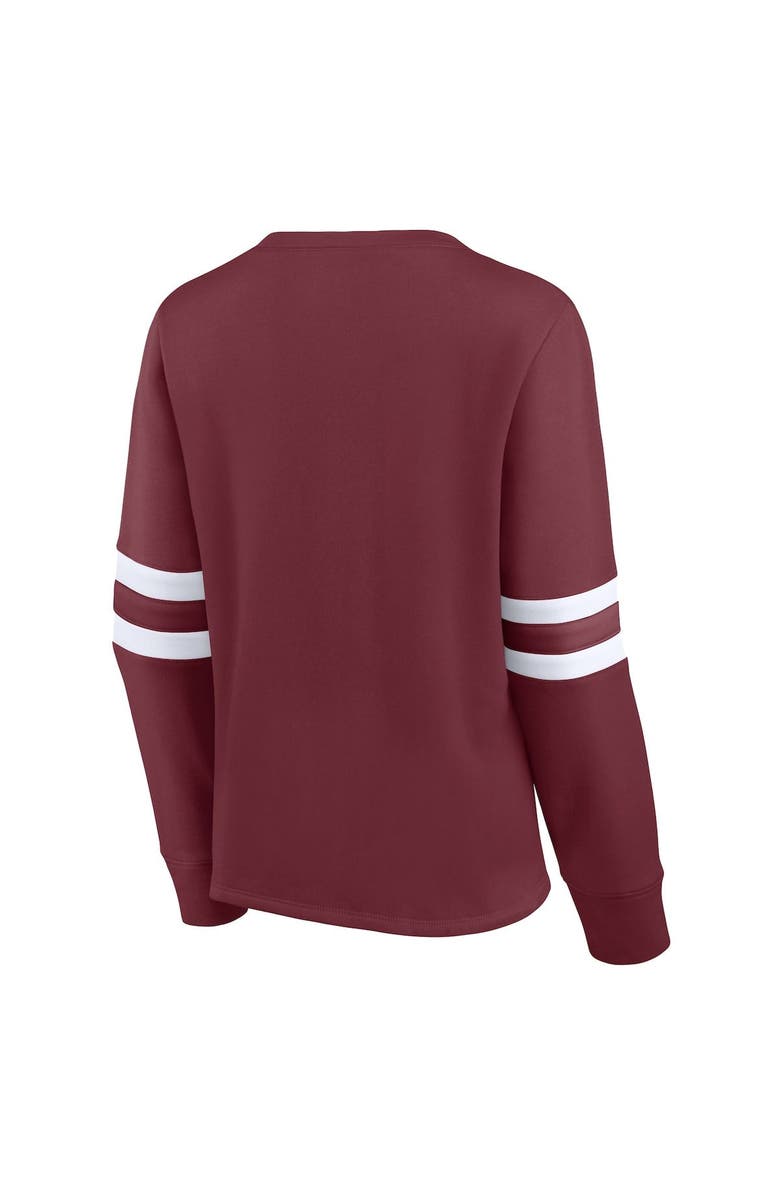 FANATICS Women's Fanatics Branded Maroon Texas A&M Aggies Home Stretch Pullover Sweatshirt, Alternate, color,