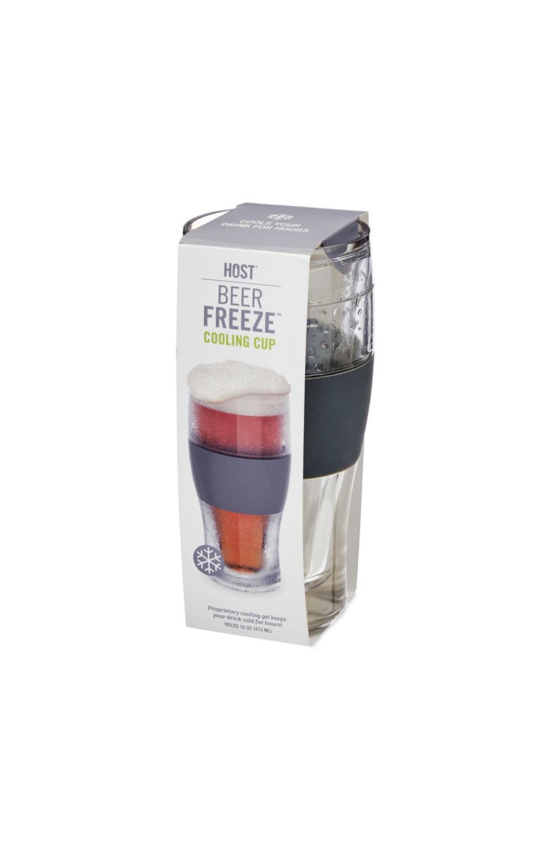 HOST Beer FREEZE Cooling Cup, Alternate, color, Gray