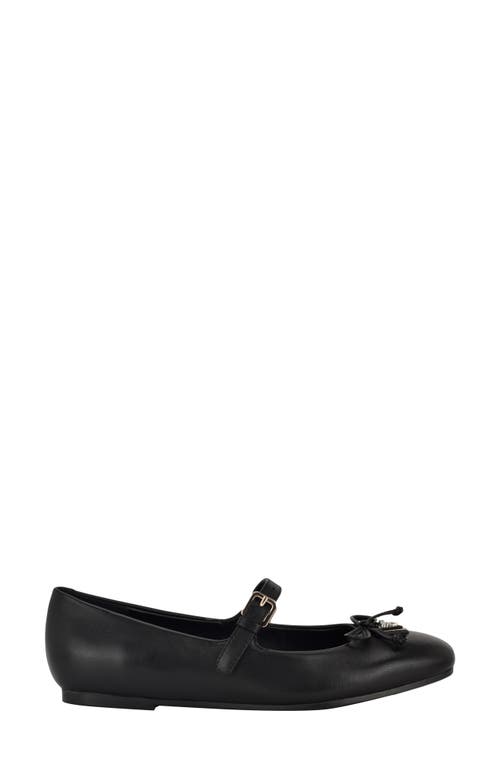 Guess Kayra Mary Jane Flat In Black