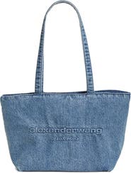 Alexander Wang Medium Punch Denim Tote