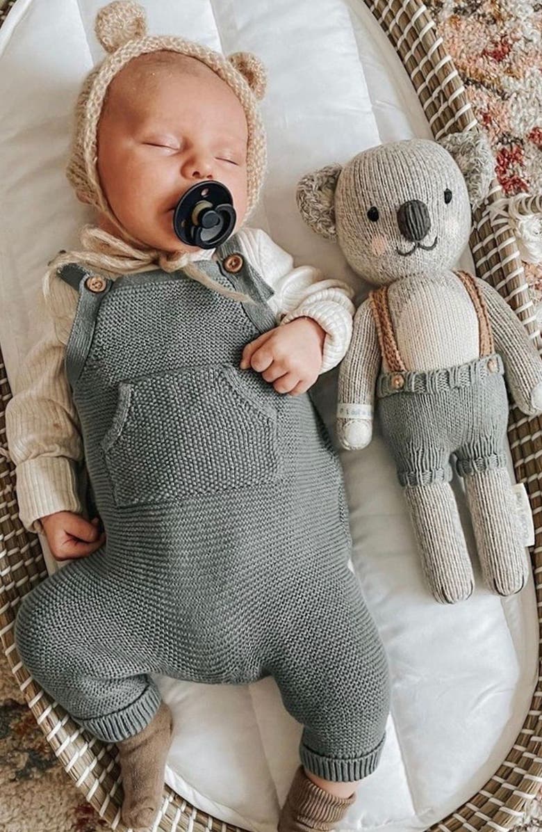 cuddle+kind Little Quinn the Koala Stuffed Animal, Alternate, color, Green/ Grey