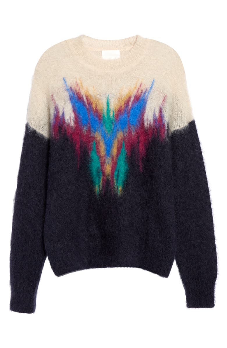 Isabel Marant Marius Mohair Blend Sweater, Alternate, color, 