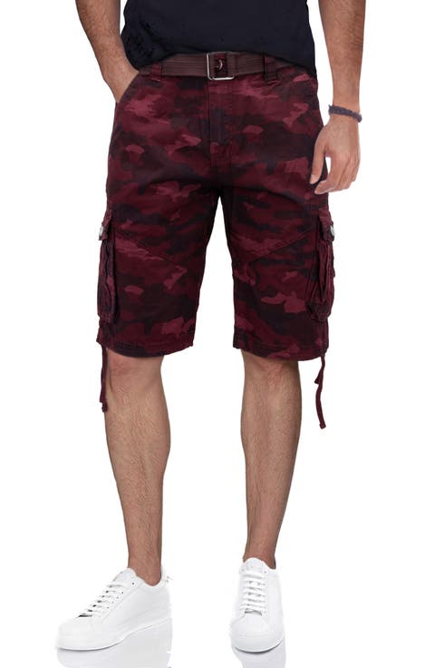 Belted Cargo Shorts