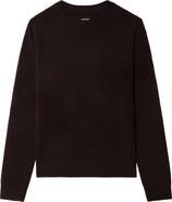 Zadig & Voltaire Cici Heart Patch Wool & Cashmere Sweater