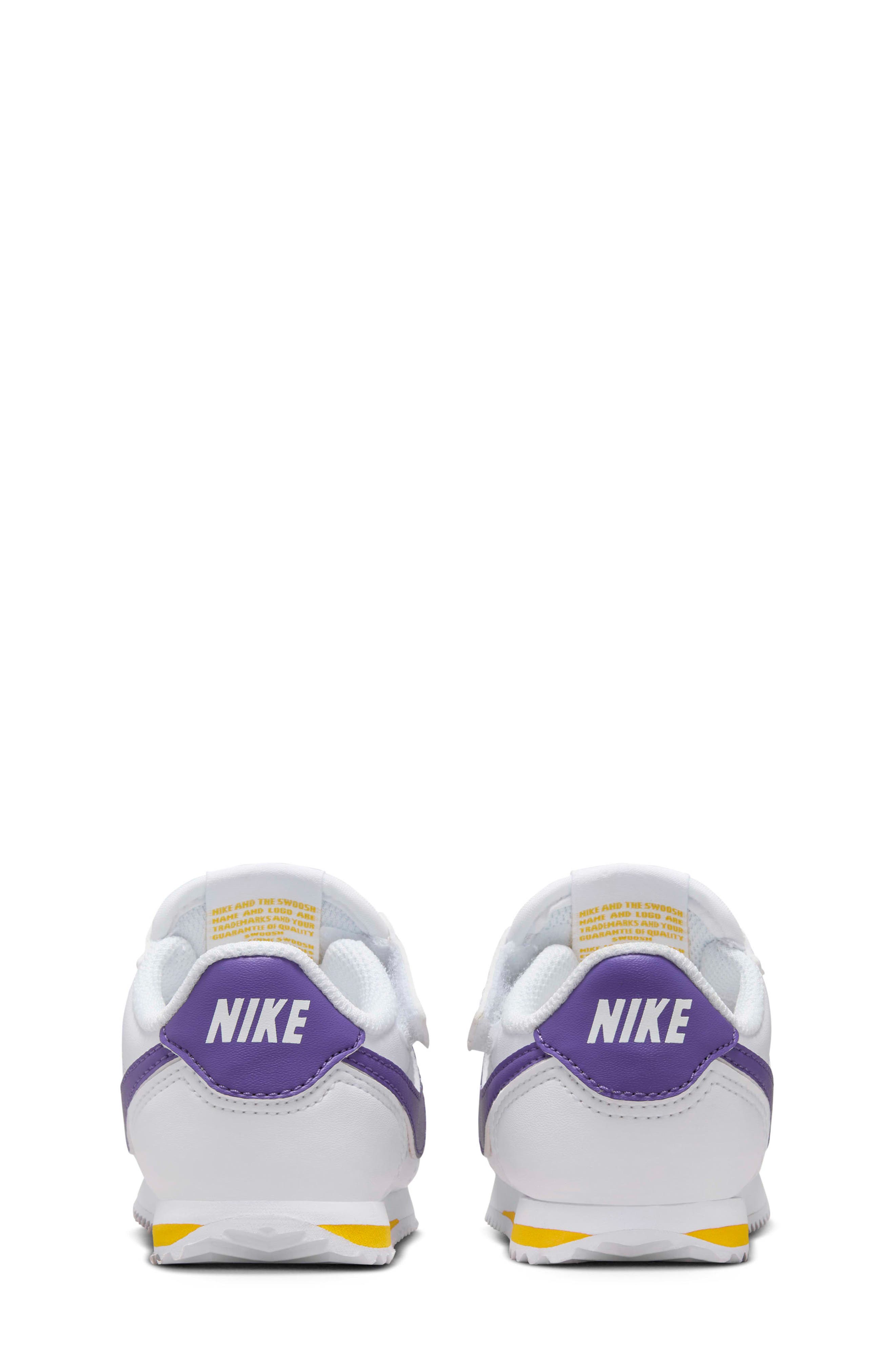 Nike Kids' Cortez EasyOn Sneaker, Alternate, color, 105 White/Vrspur