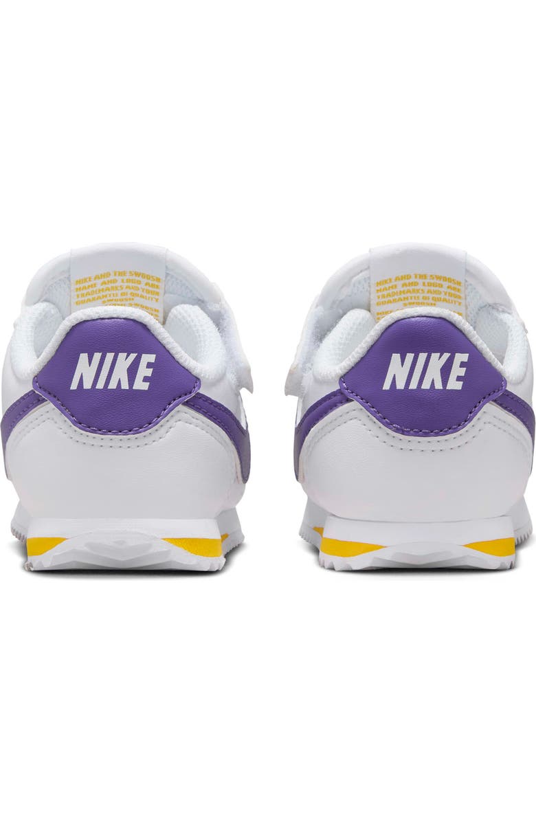 Nike Kids' Cortez EasyOn Sneaker, Alternate, color, 105 White/Vrspur