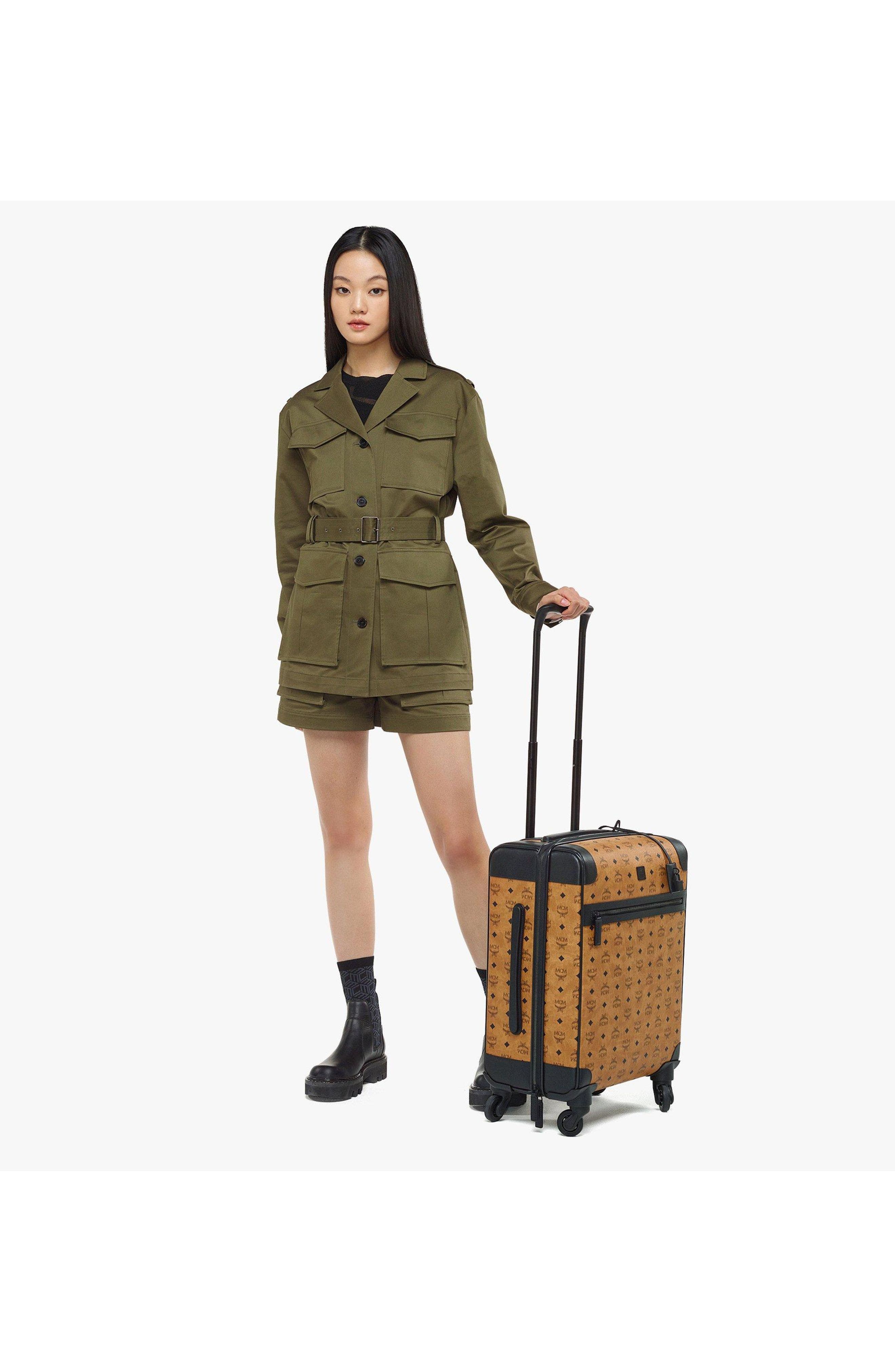 MCM Ottomar Trolley in Visetos, Alternate, color, Brown