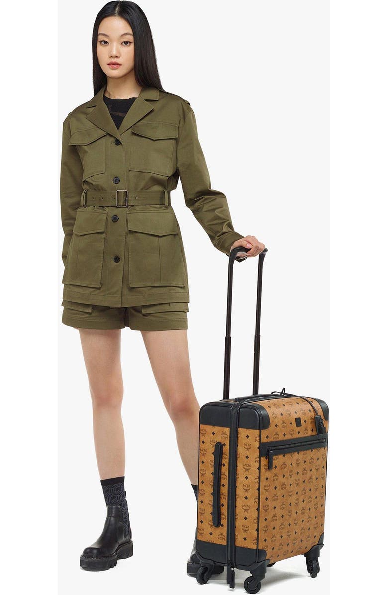 MCM Ottomar Trolley in Visetos, Alternate, color, Brown