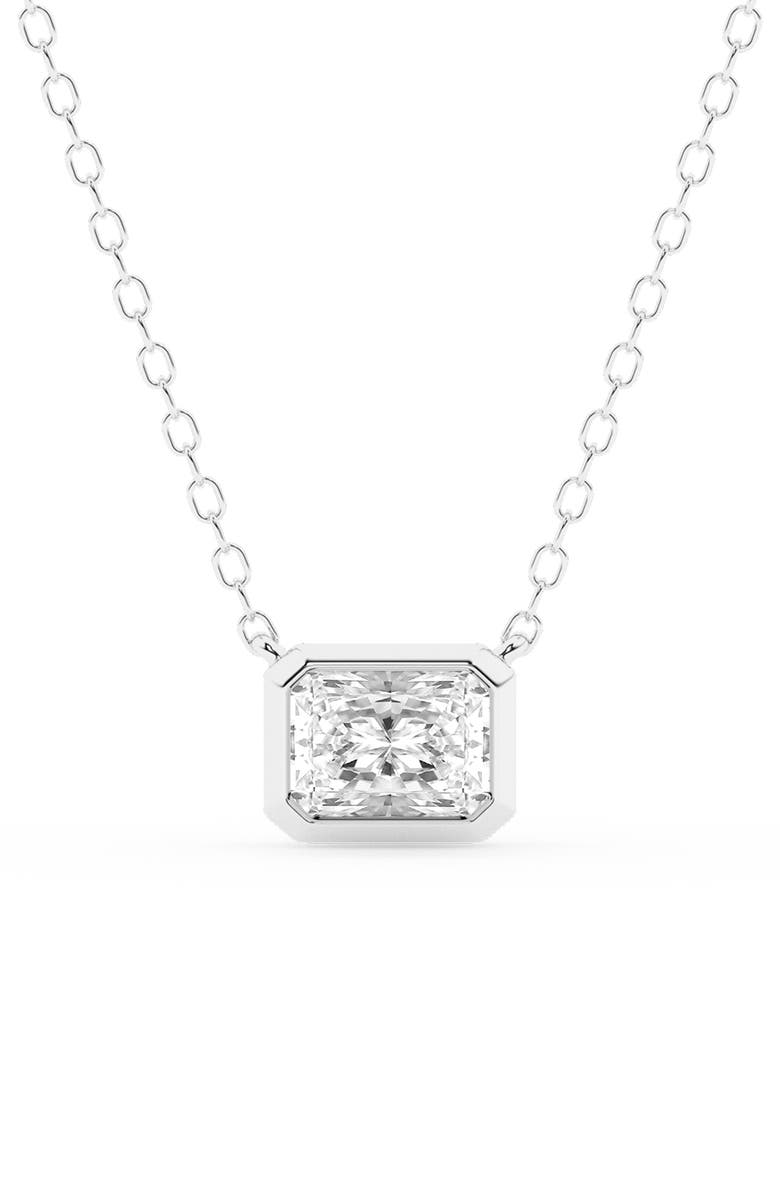 Badgley Mischka Collection Diamond Pendant Necklace, Main, color, White