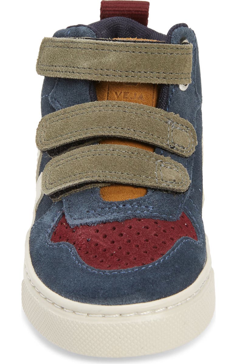 Veja Kids' Small V-10 Sneaker, Alternate, color, Multico-Nautico Cyprus